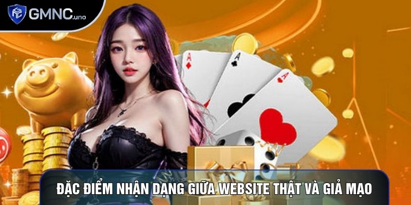 Đặc điểm nhận dạng giữa website thật và giả mạo